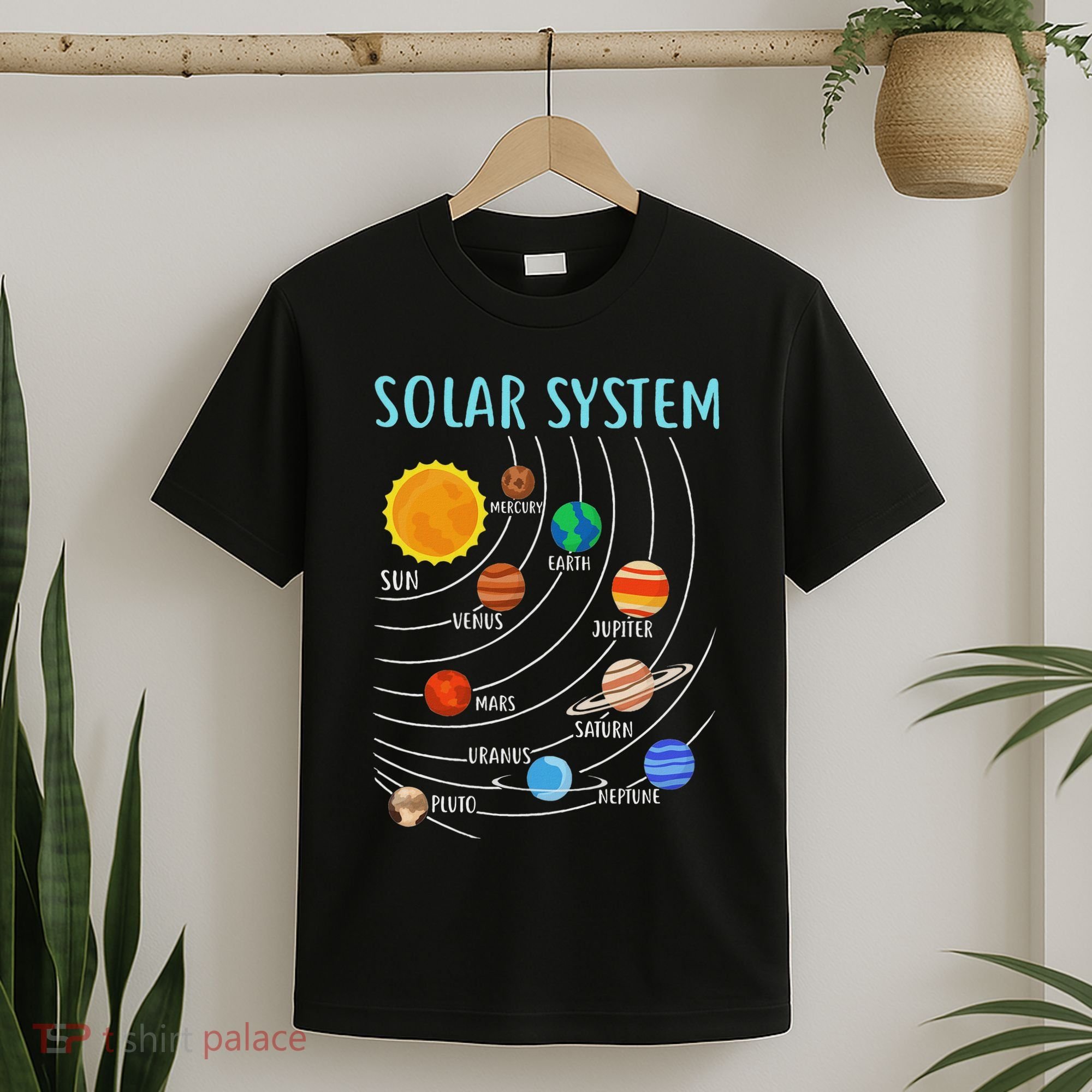 Solar System Planets Science Space Stem T-Shirt