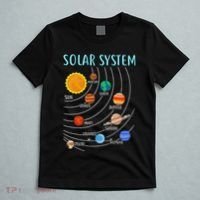 Solar System Planets Science Space Stem T-Shirt thumb 5