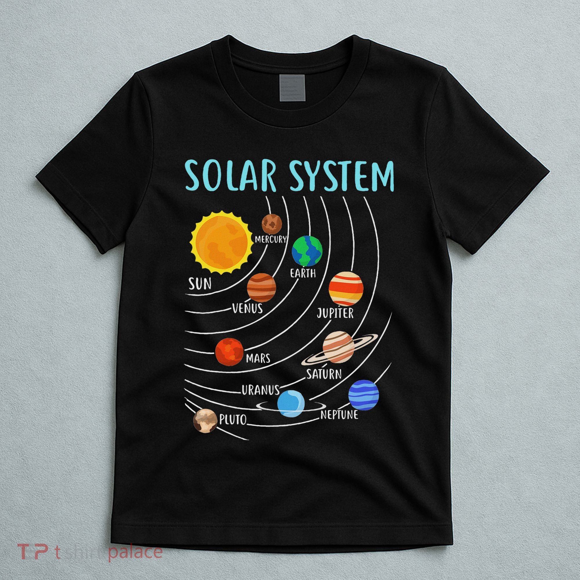 Solar System Planets Science Space Stem T-Shirt