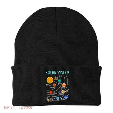 Solar System Planets Science Space Stem Beanie