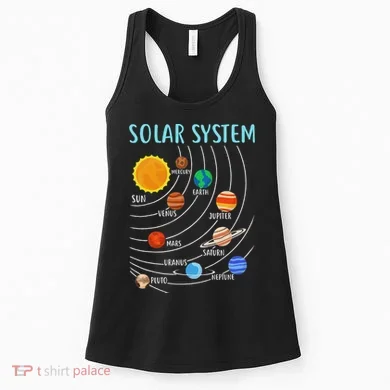 Solar System Planets Science Space Stem Women's Tank Top