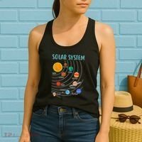 Solar System Planets Science Space Stem Women's Tank Top thumb 2