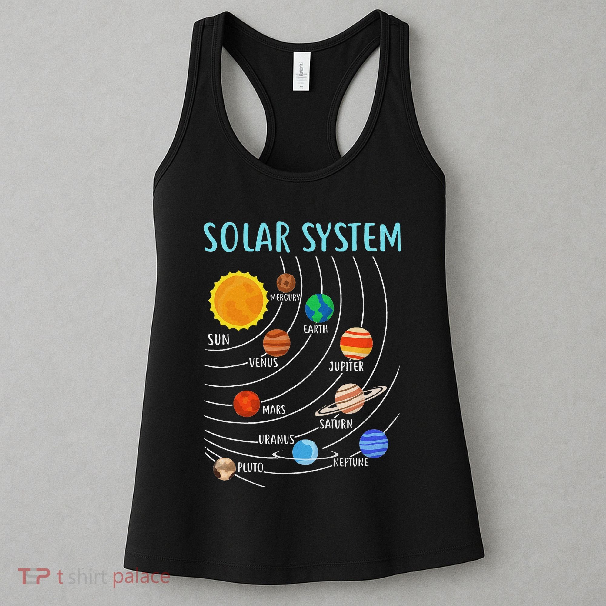 Solar System Planets Science Space Stem Women's Tank Top
