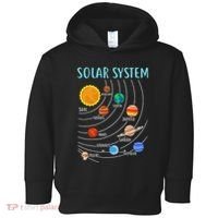 Solar System Planets Science Space Stem Toddler Hoodie thumb 0