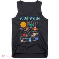 Solar System Planets Science Space Stem Tank Top thumb 0