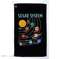Solar System Planets Science Space Stem Golf Towel thumb 0