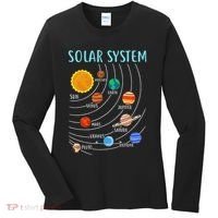 Solar System Planets Science Space Stem Women's Long Sleeve Shirt thumb 0
