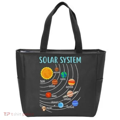 Solar System Planets Science Space Stem Tote Bag