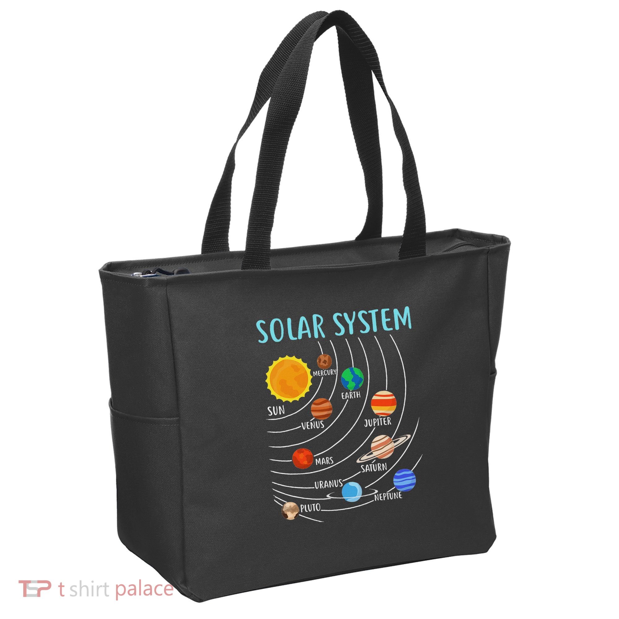 Solar System Planets Science Space Stem Tote Bag