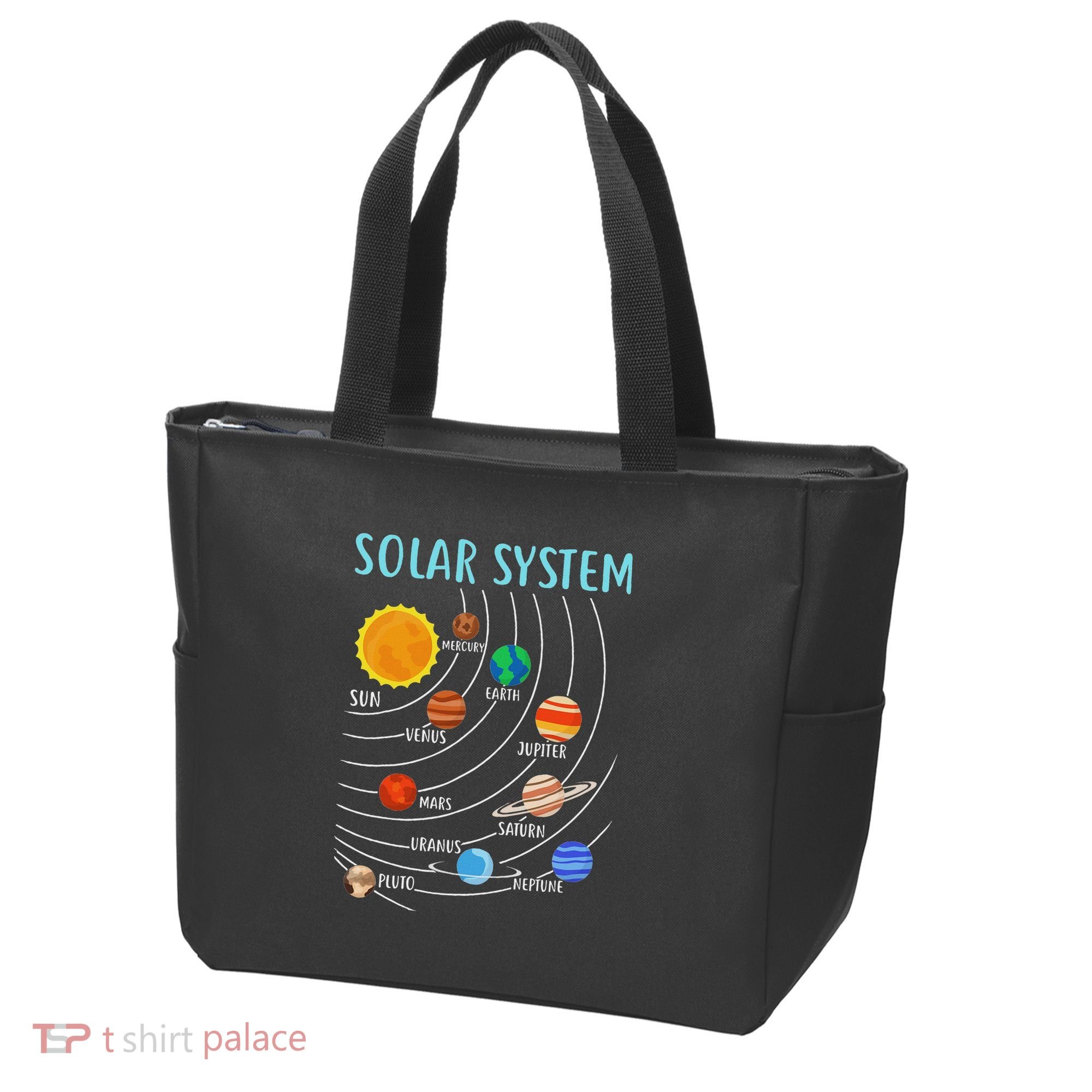 Solar System Planets Science Space Stem Tote Bag