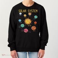 Solar System Planets Science Space Stem Women's Sweatshirt thumb 0