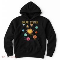 Solar System Planets Science Space Stem Hoodie thumb 0
