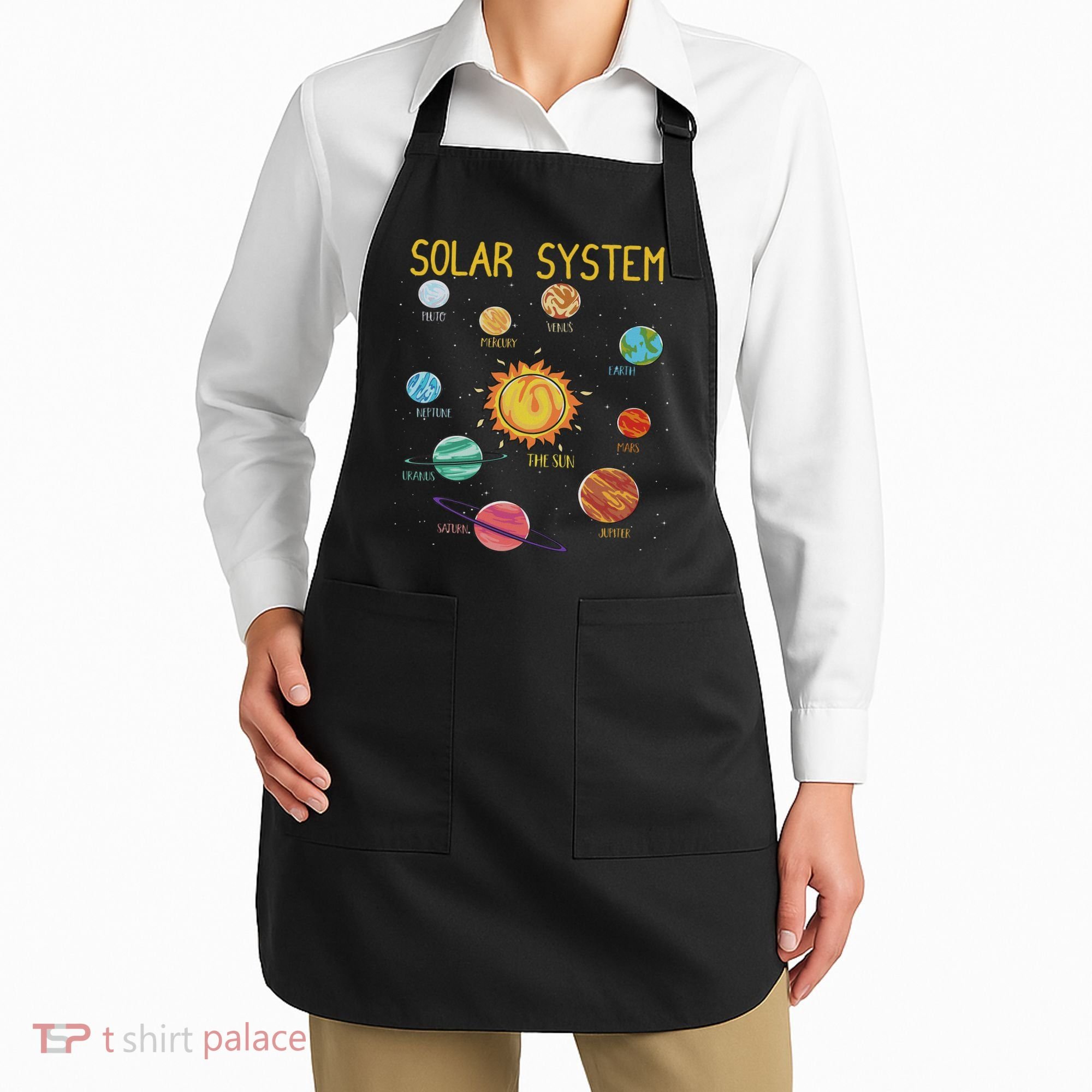 Solar System Planets Science Space Stem Apron