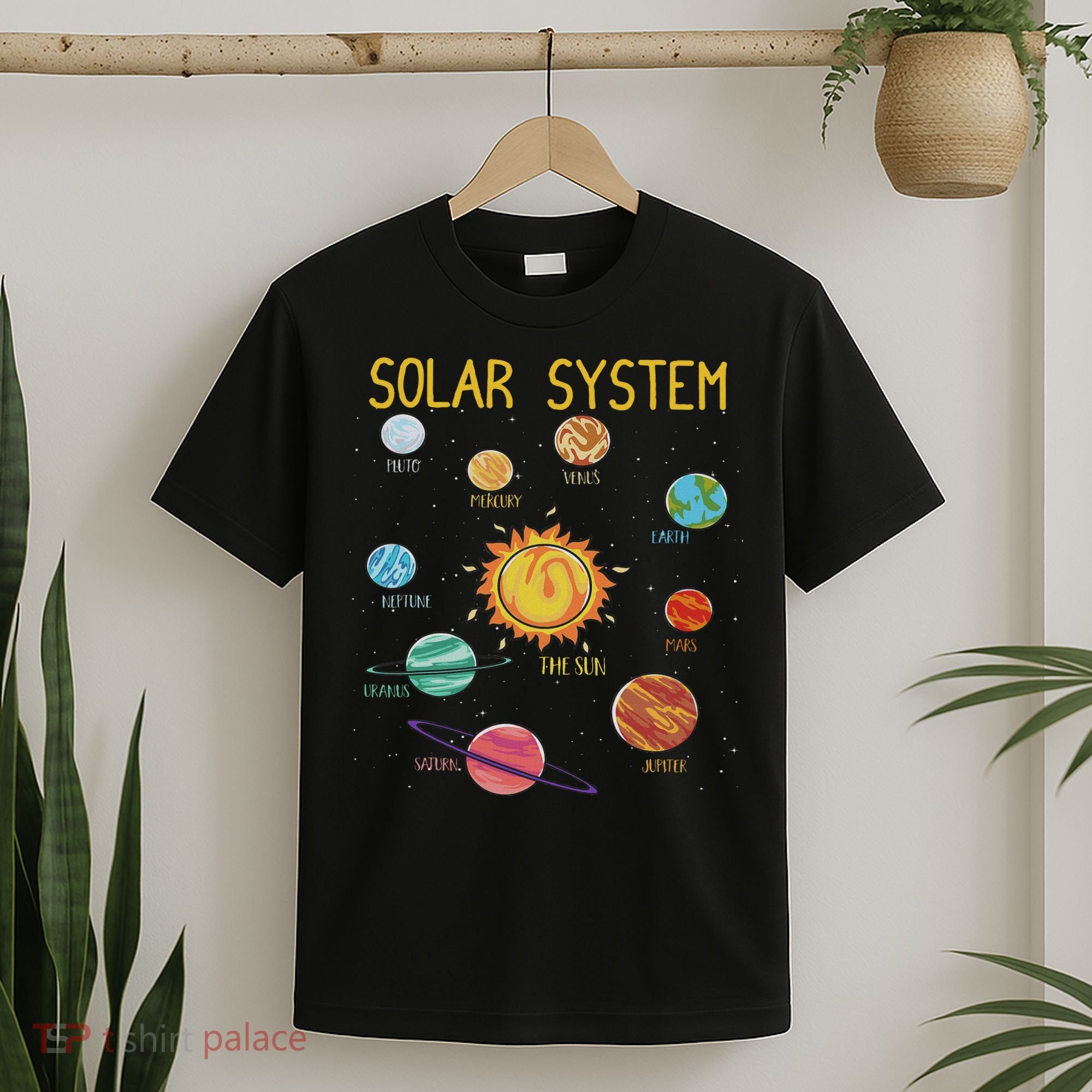 Solar System Planets Science Space Stem T-Shirt