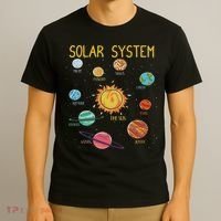 Solar System Planets Science Space Stem T-Shirt thumb 3