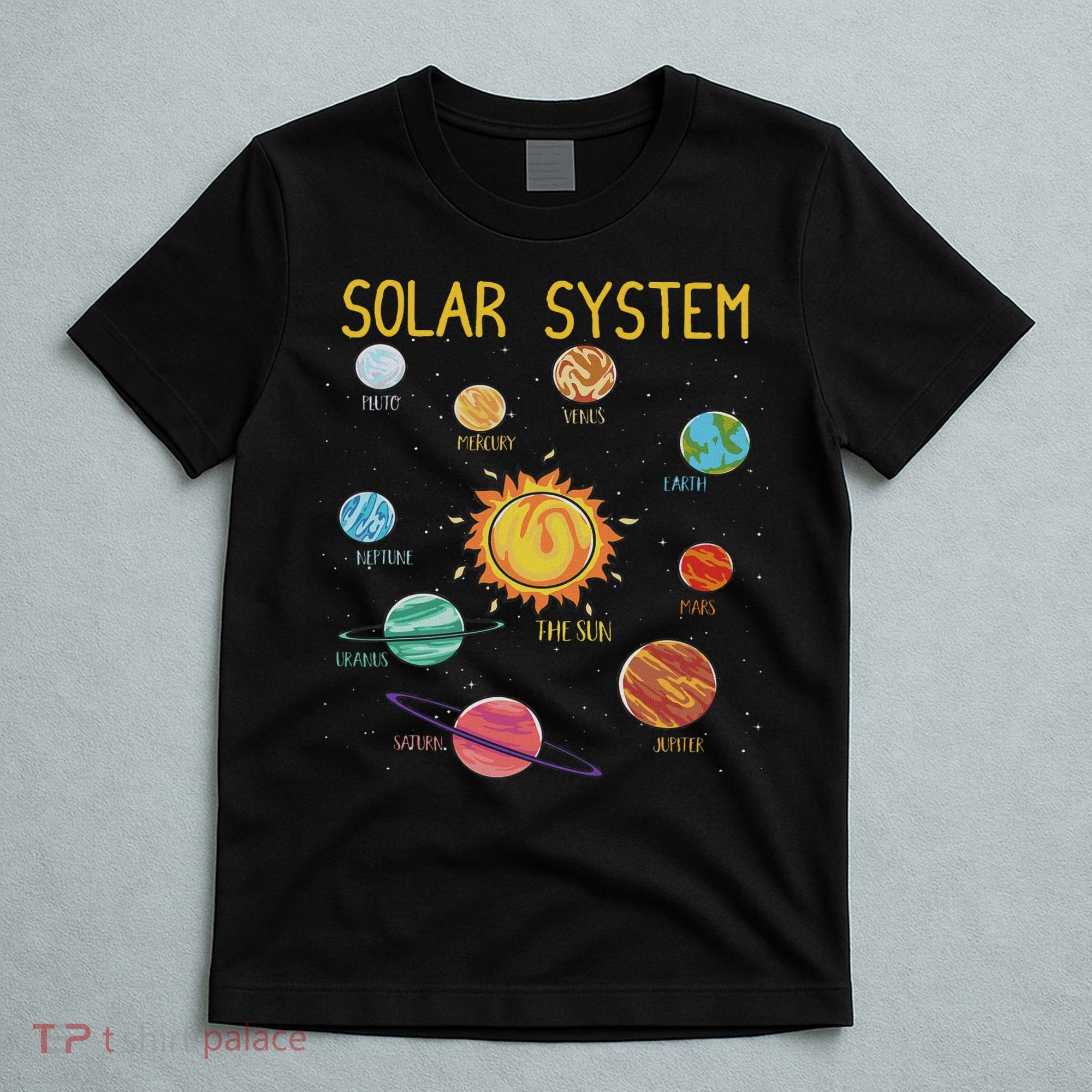 Solar System Planets Science Space Stem T-Shirt