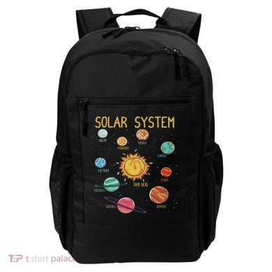 Solar System Planets Science Space Stem Backpack