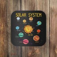 Solar System Planets Science Space Stem Coaster thumb 0