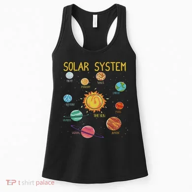Solar System Planets Science Space Stem Women's Tank Top