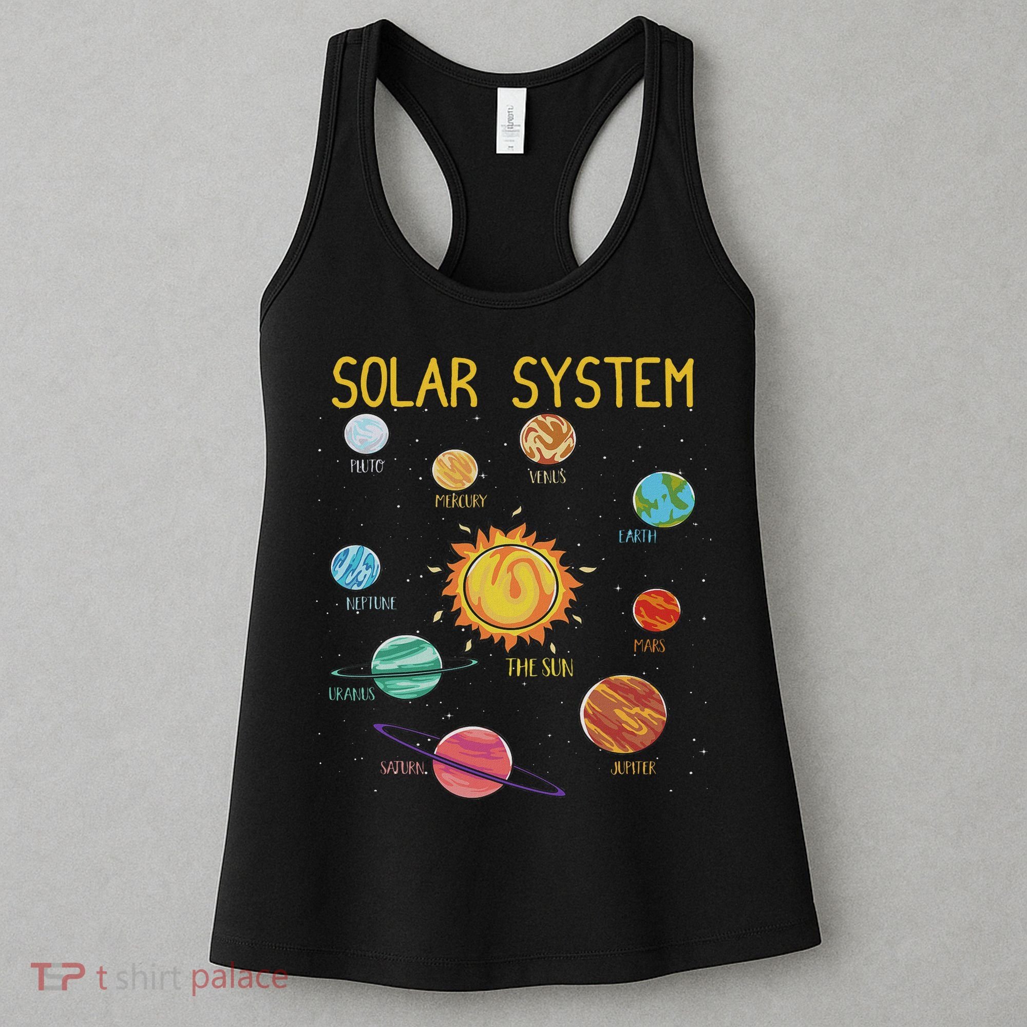 Solar System Planets Science Space Stem Women's Tank Top