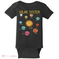 Solar System Planets Science Space Stem Baby Bodysuit thumb 0