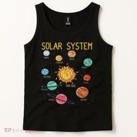 Solar System Planets Science Space Stem Tank Top thumb 2