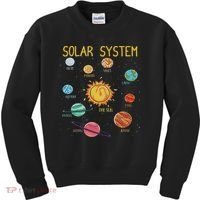 Solar System Planets Science Space Stem Kids Sweatshirt thumb 0