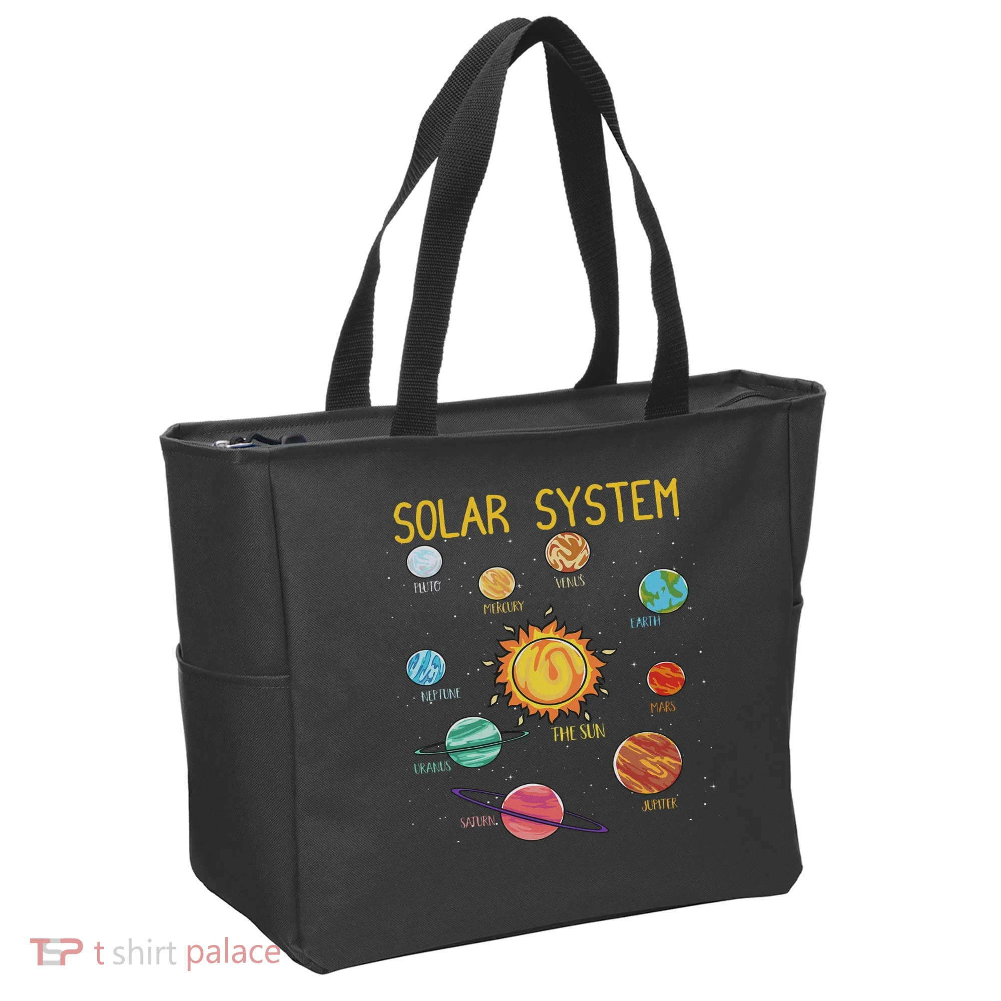 Solar System Planets Science Space Stem Tote Bag