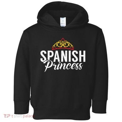 Spain Spanish Princess Toddler Hoodie
