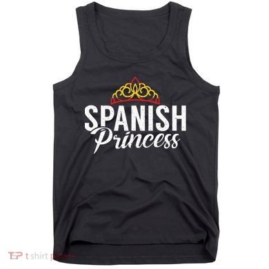 Spain Spanish Princess Tank Top