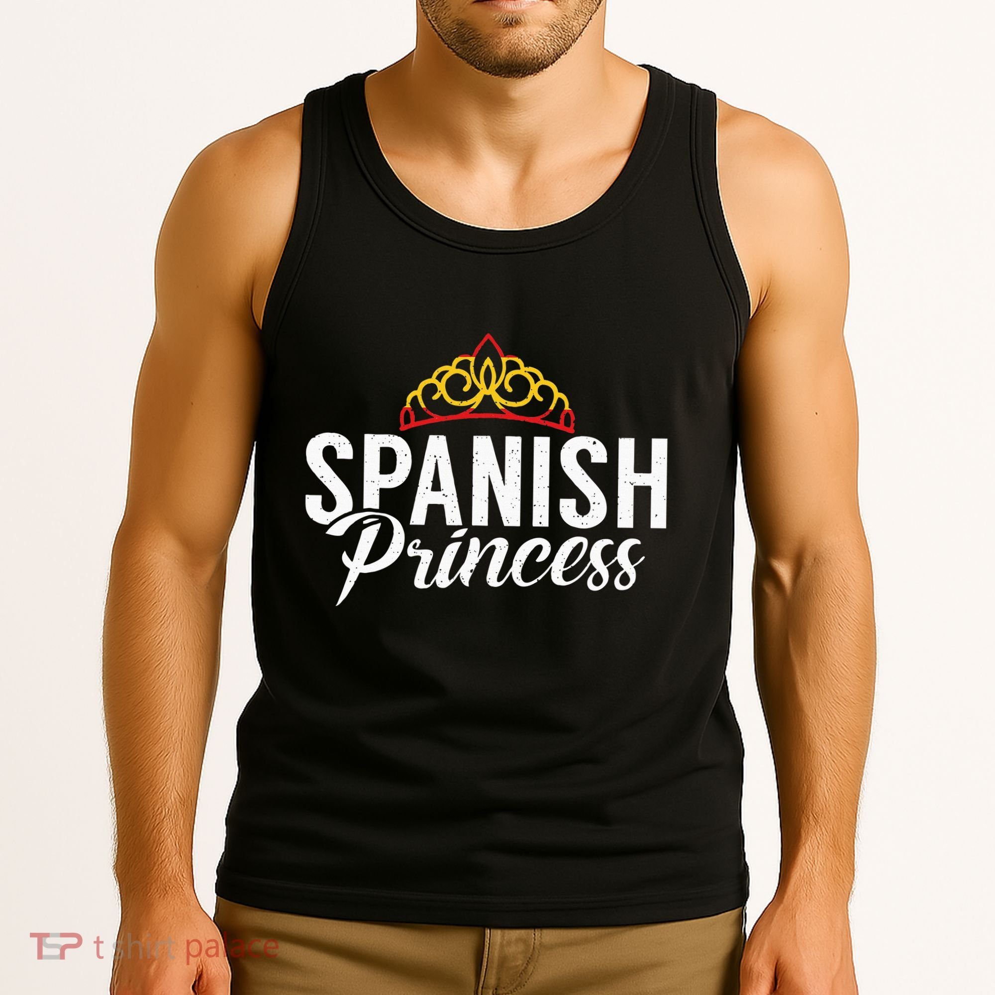 Spain Spanish Princess Tank Top