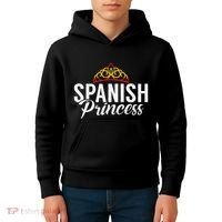Spain Spanish Princess Kids Hoodie thumb 4