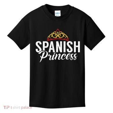 Spain Spanish Princess Kids T-Shirt