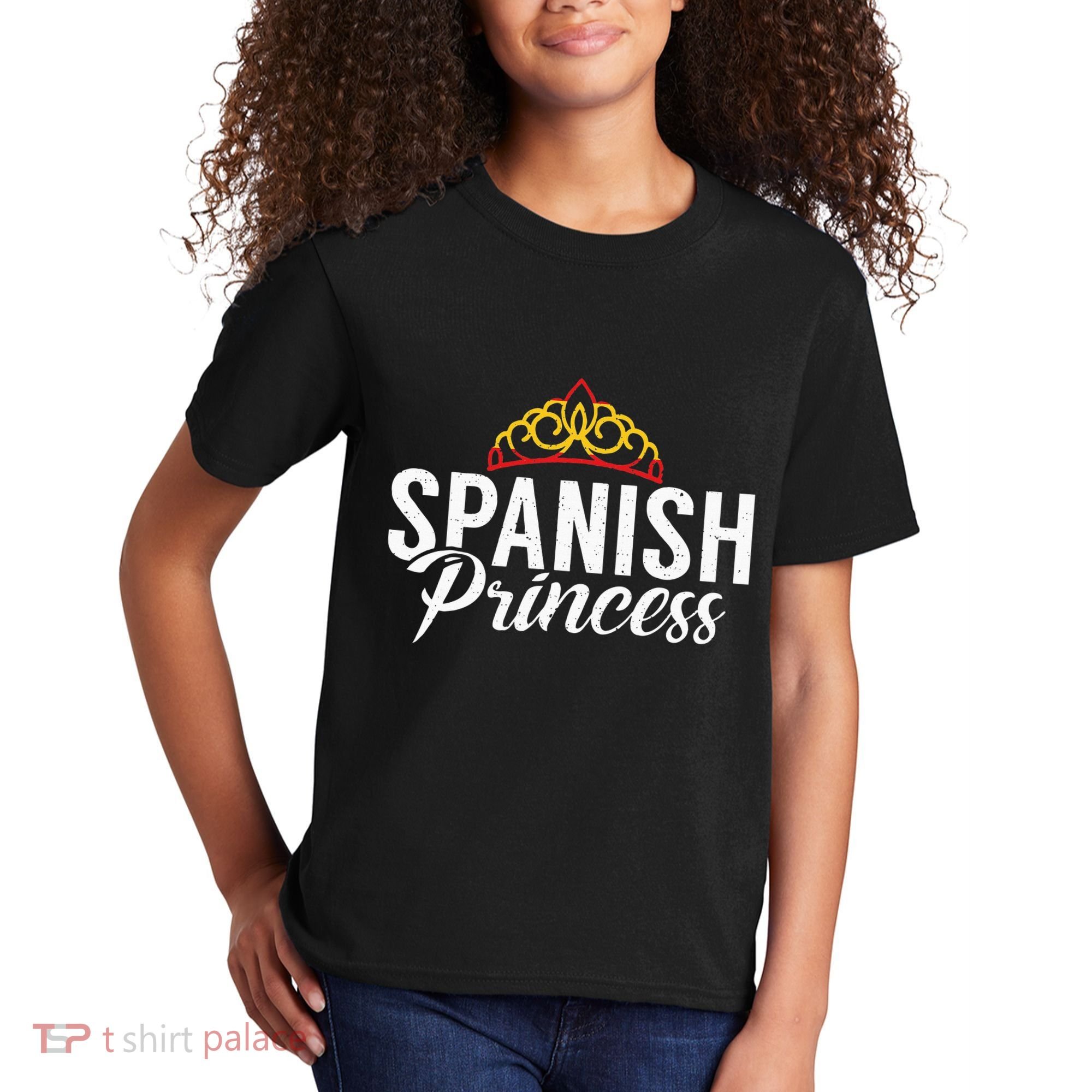 Spain Spanish Princess Kids T-Shirt