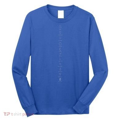 Solar System Planets Symbols Long Sleeve Shirt