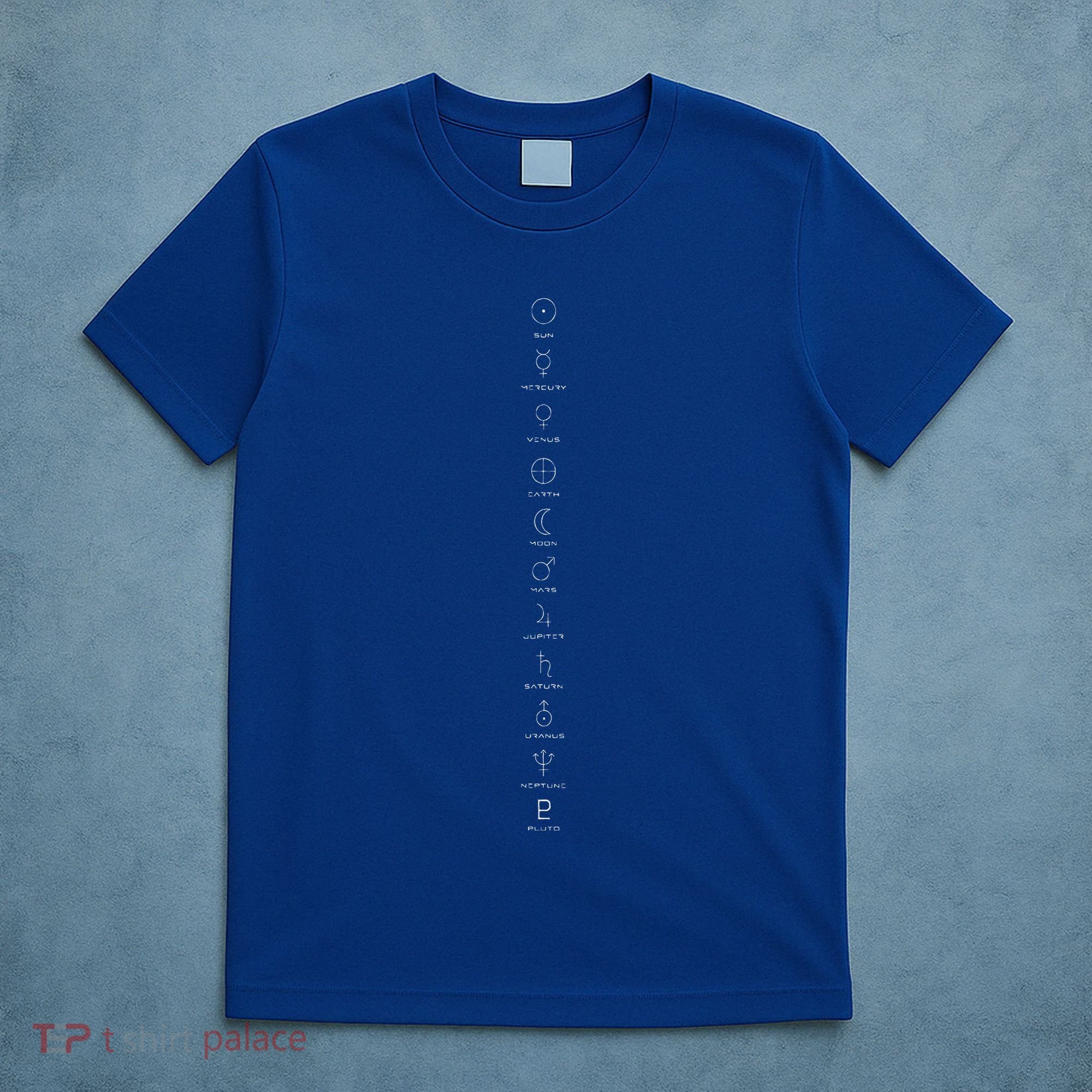 Solar System Planets Symbols T-Shirt