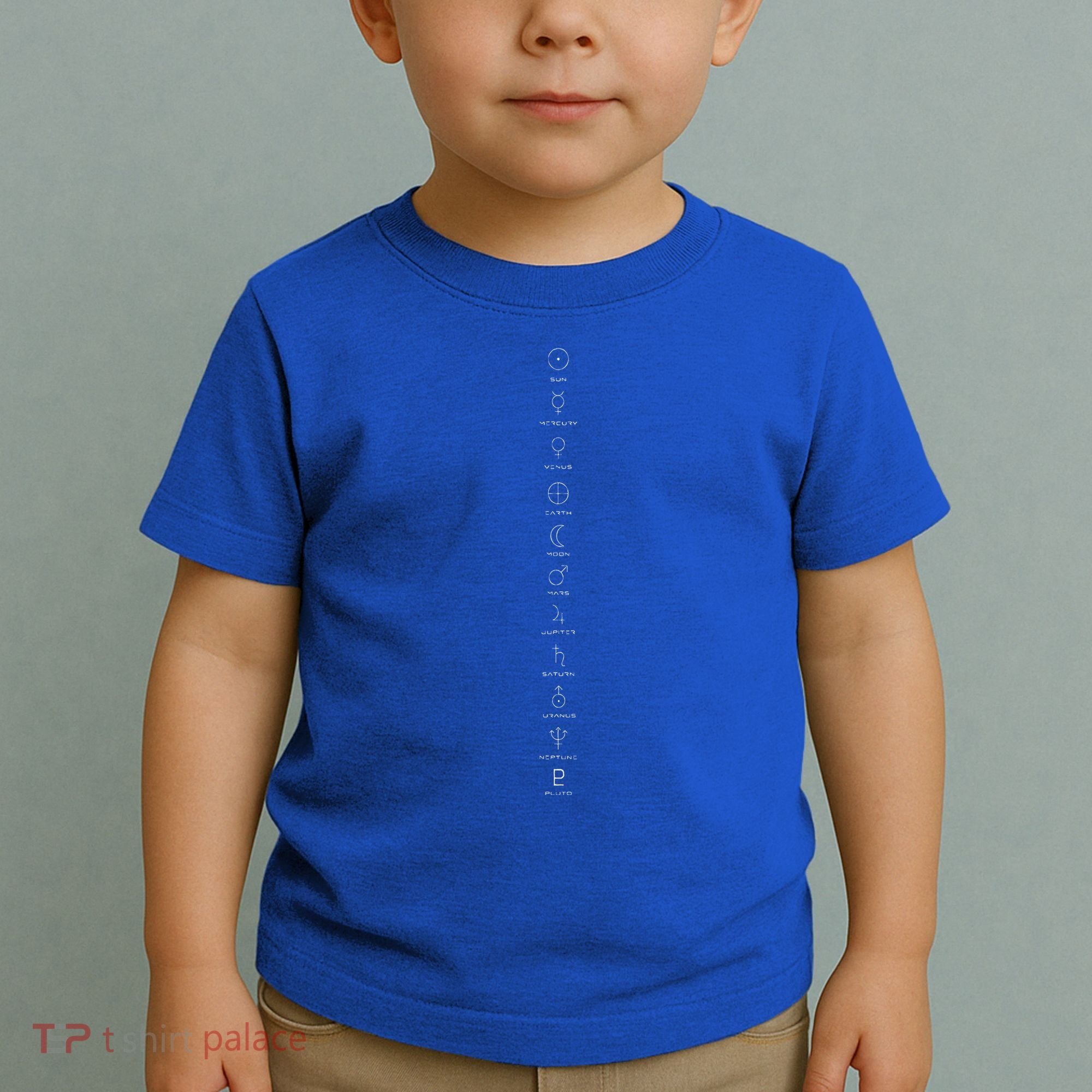 Solar System Planets Symbols Toddler T-Shirt