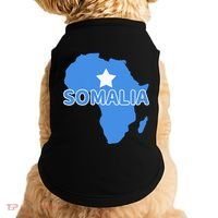 Somalia Somali Pride Flag Map Africa Print Doggie Tank thumb 0