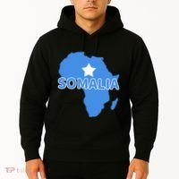 Somalia Somali Pride Flag Map Africa Print Hoodie thumb 2