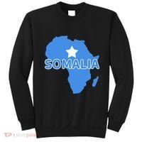 Somalia Somali Pride Flag Map Africa Print Sweatshirt thumb 0