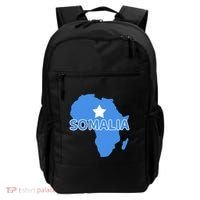 Somalia Somali Pride Flag Map Africa Print Backpack thumb 0