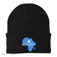Somalia Somali Pride Flag Map Africa Print Beanie thumb 0