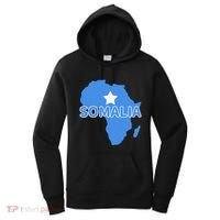 Somalia Somali Pride Flag Map Africa Print Women's Hoodie thumb 0