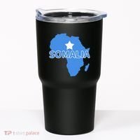 Somalia Somali Pride Flag Map Africa Print Tumbler thumb 0