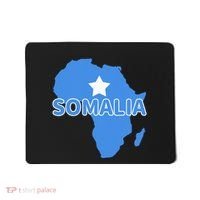 Somalia Somali Pride Flag Map Africa Print Mousepad thumb 0