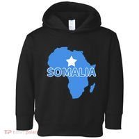 Somalia Somali Pride Flag Map Africa Print Toddler Hoodie thumb 0