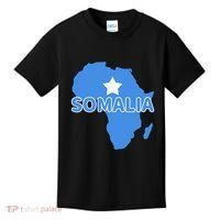 Somalia Somali Pride Flag Map Africa Print Kids T-Shirt thumb 0