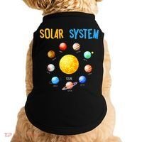 Solar System Planets Space Science Doggie Tank thumb 0
