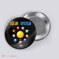 Solar System Planets Space Science Button thumb 0