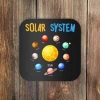 Solar System Planets Space Science Coaster thumb 0